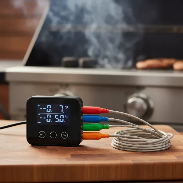 Govee WiFi meat thermometer device with multiple temperature probes